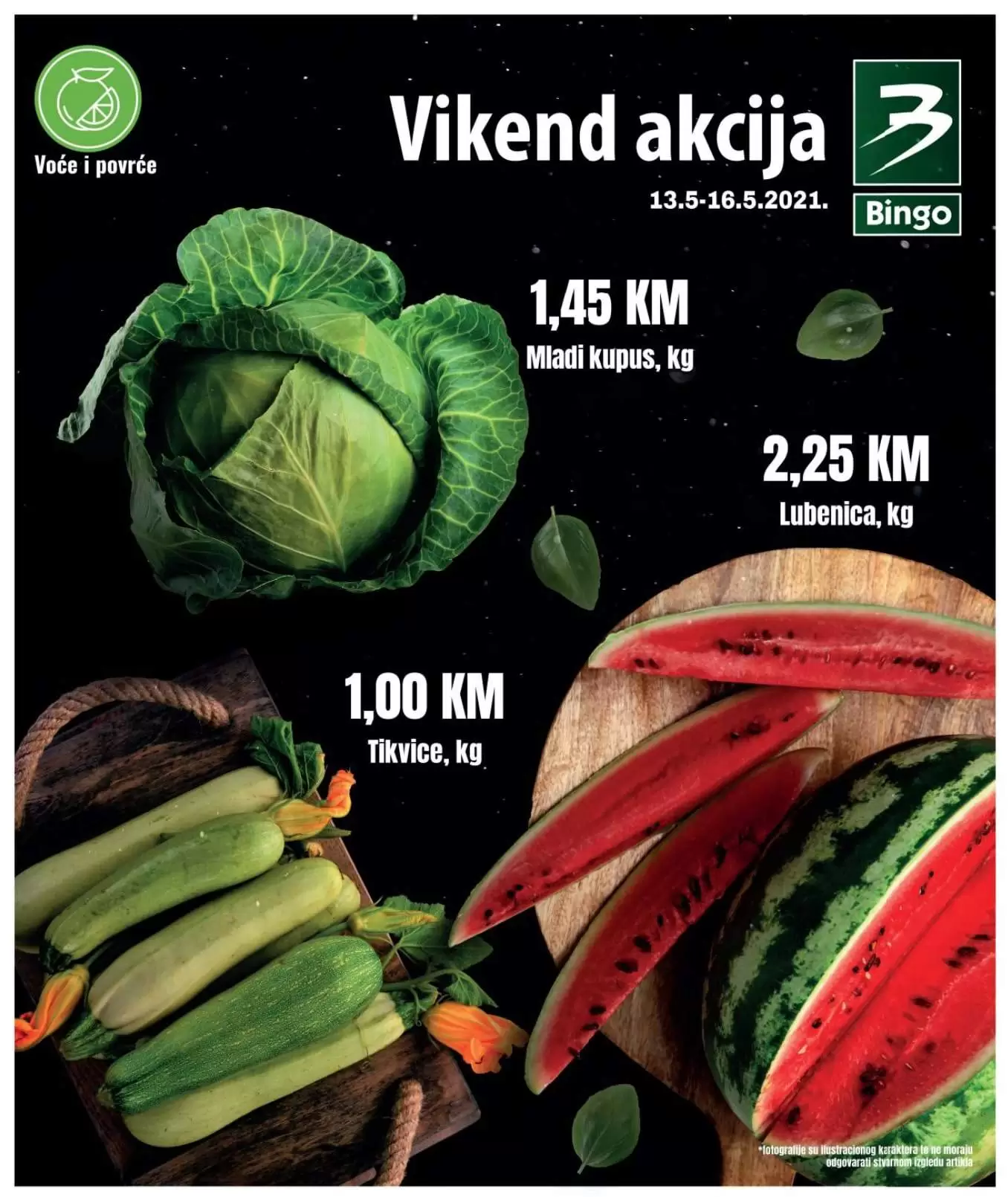 Bingo super akcija. bingo kljad dobrih cijena. snizeno. akcija. popust.