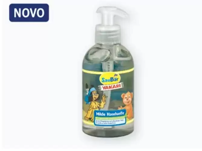 SauBar Yakari blagi tečni sapun za ruke, 250 ml