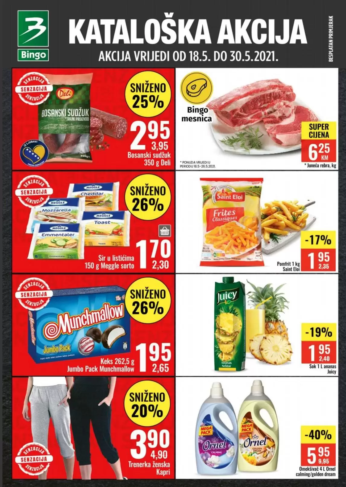 bingo katalog. bingo snizenje. bingo akcija.