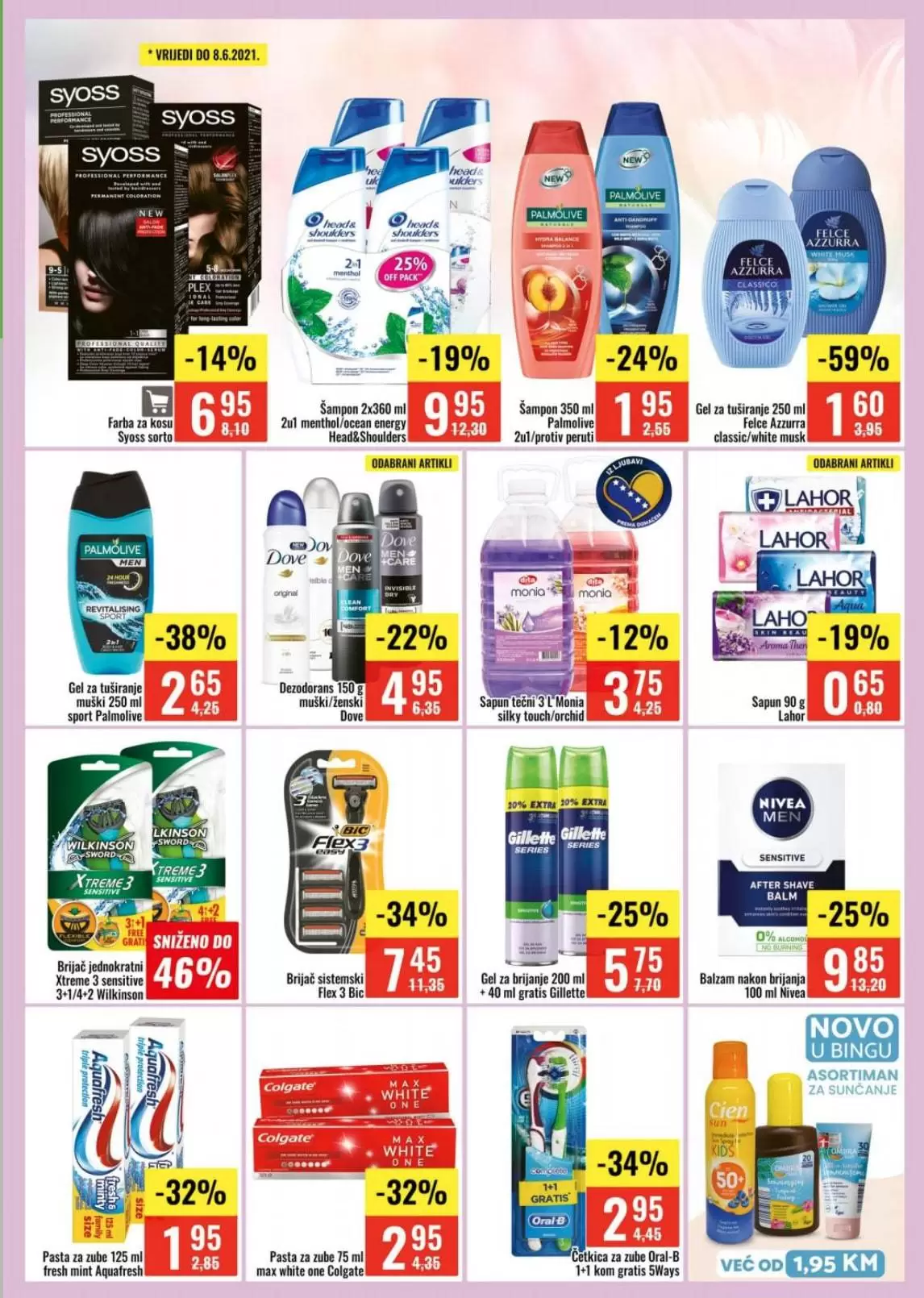 bingo akcijski katalog. bingo katalog. snizenje. akcija.