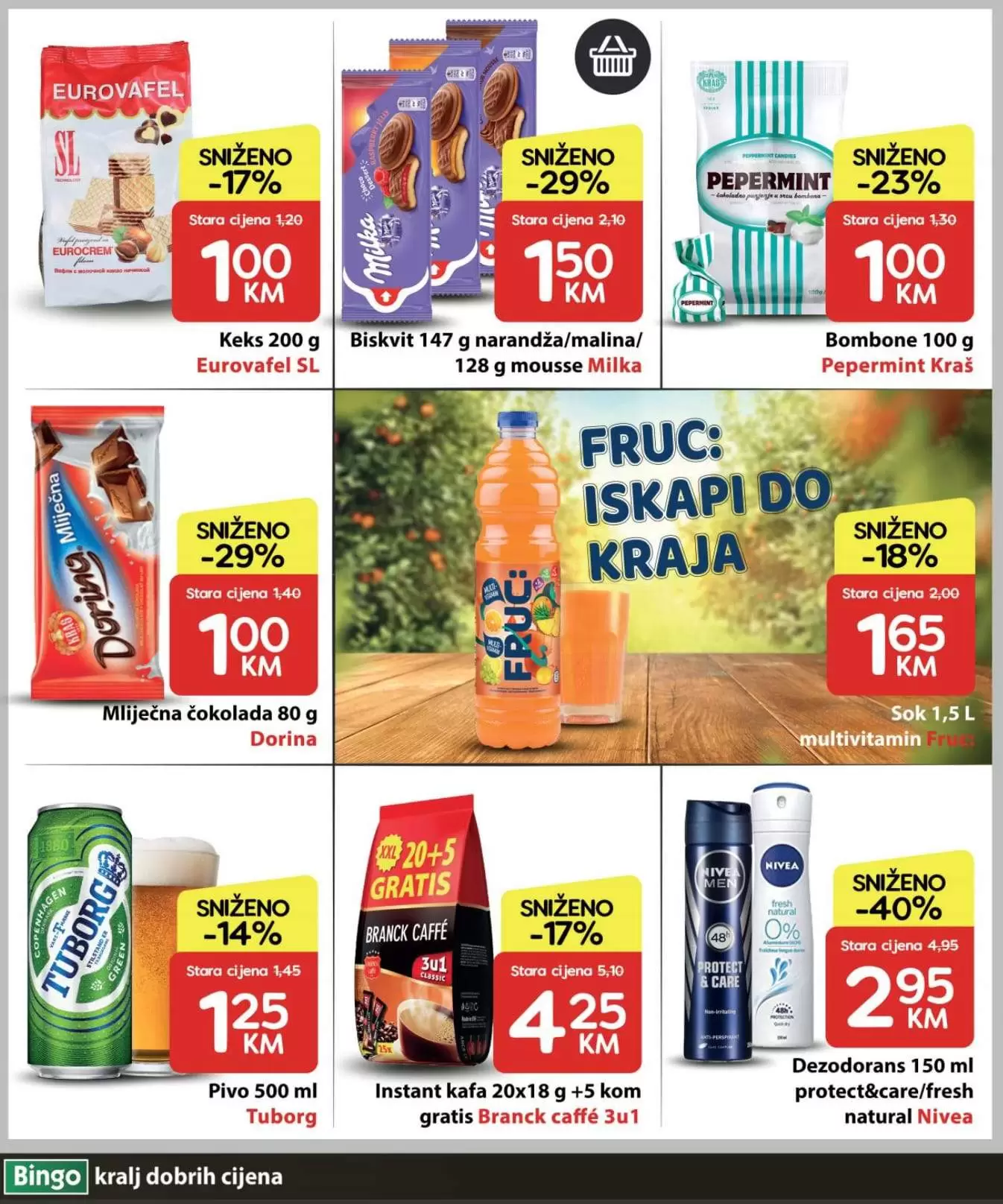 bingo katalog. bingo snizenje. bingo ljetna ponuda.