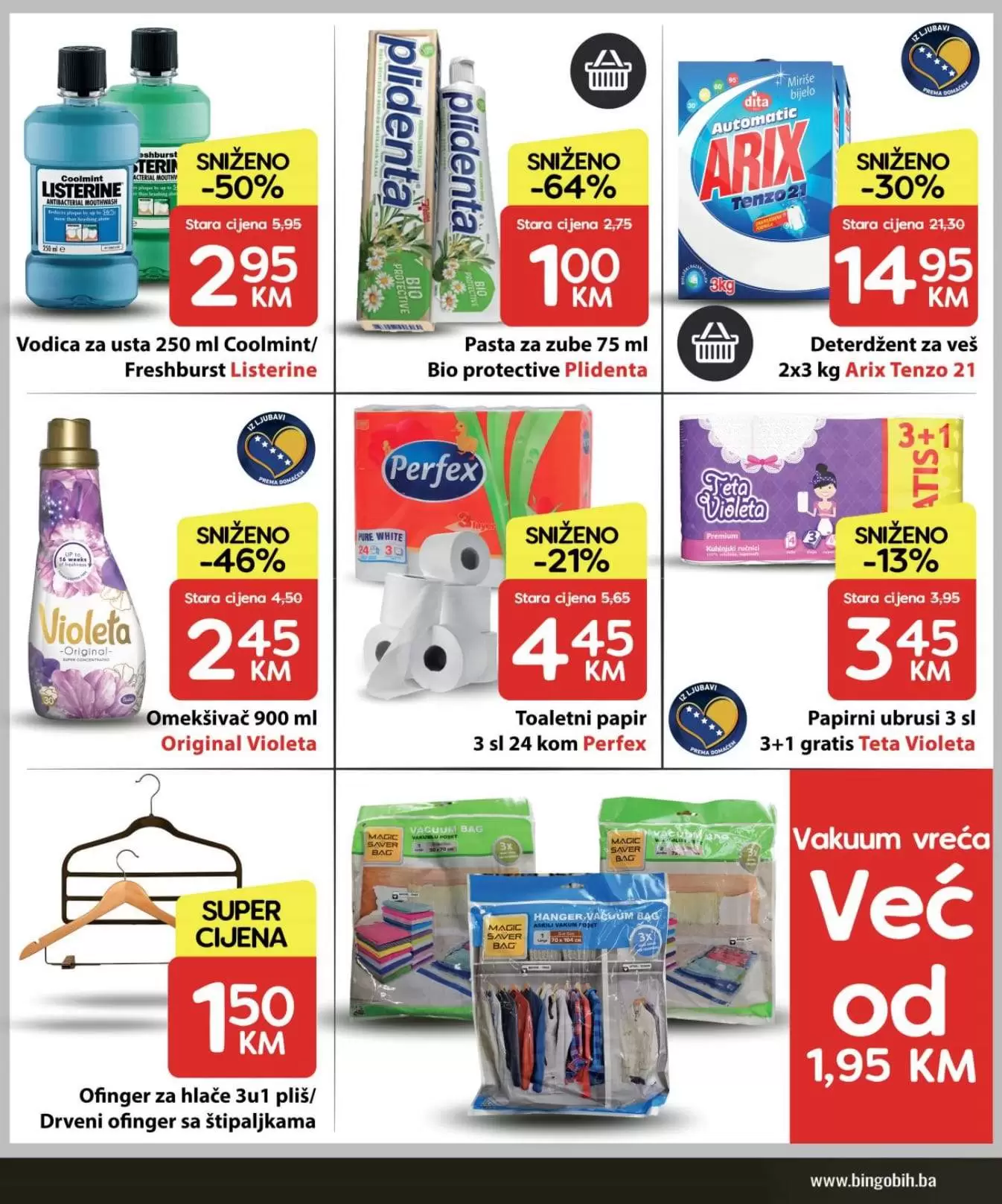 bingo katalog. bingo snizenje. bingo ljetna ponuda.