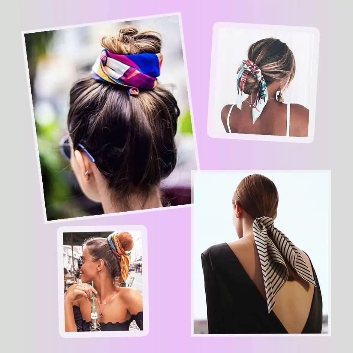 Maramu jednostavno možete omotati oko glave ili njom prekriti gumicu na konjskom repu,a odlično će funkcionirati i uz pundžu. Kako je vi volite nositi?