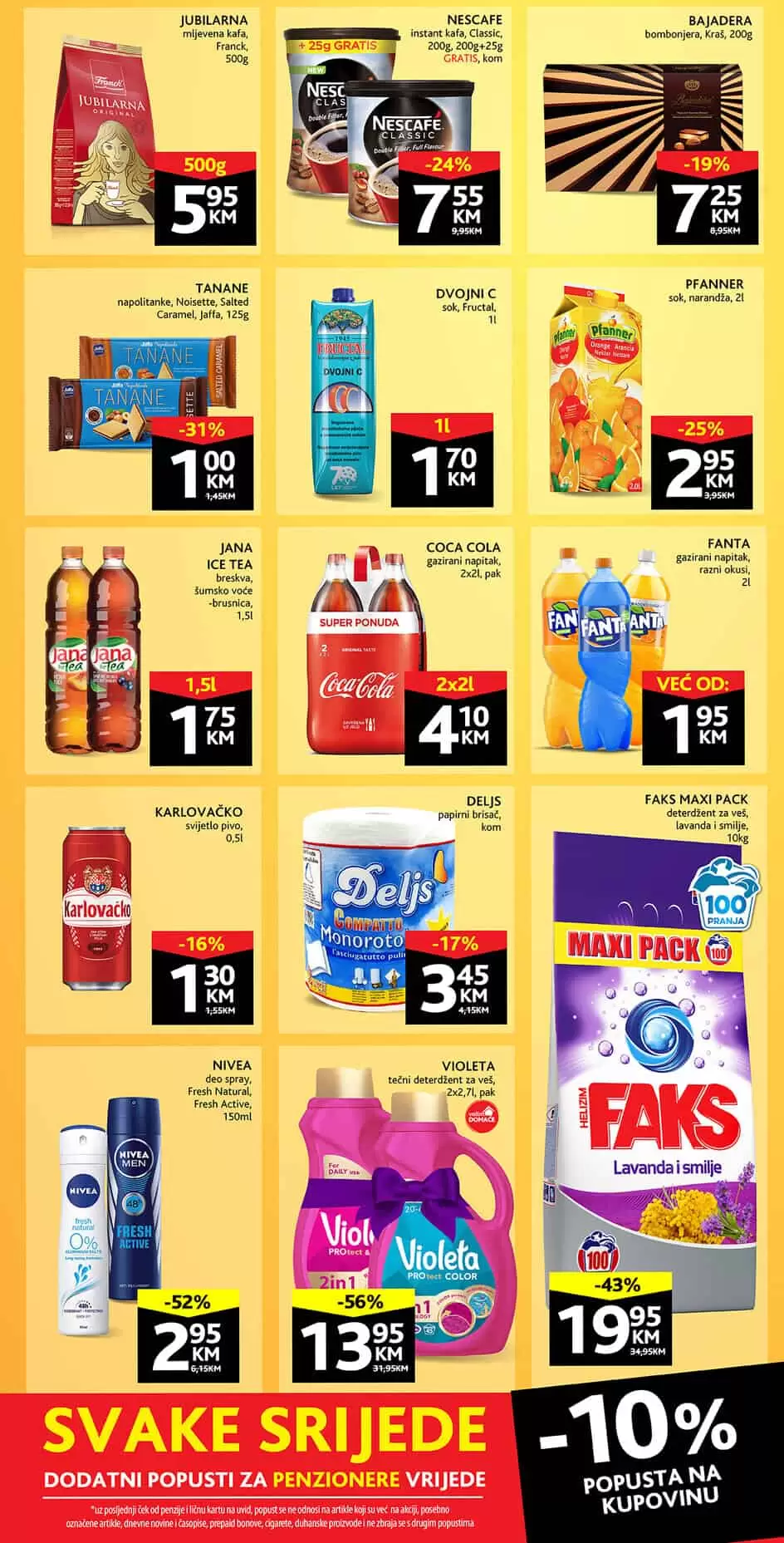 Konzum akcijski katalog. korona virus. snizenje. akcija. popusti. snizeno.