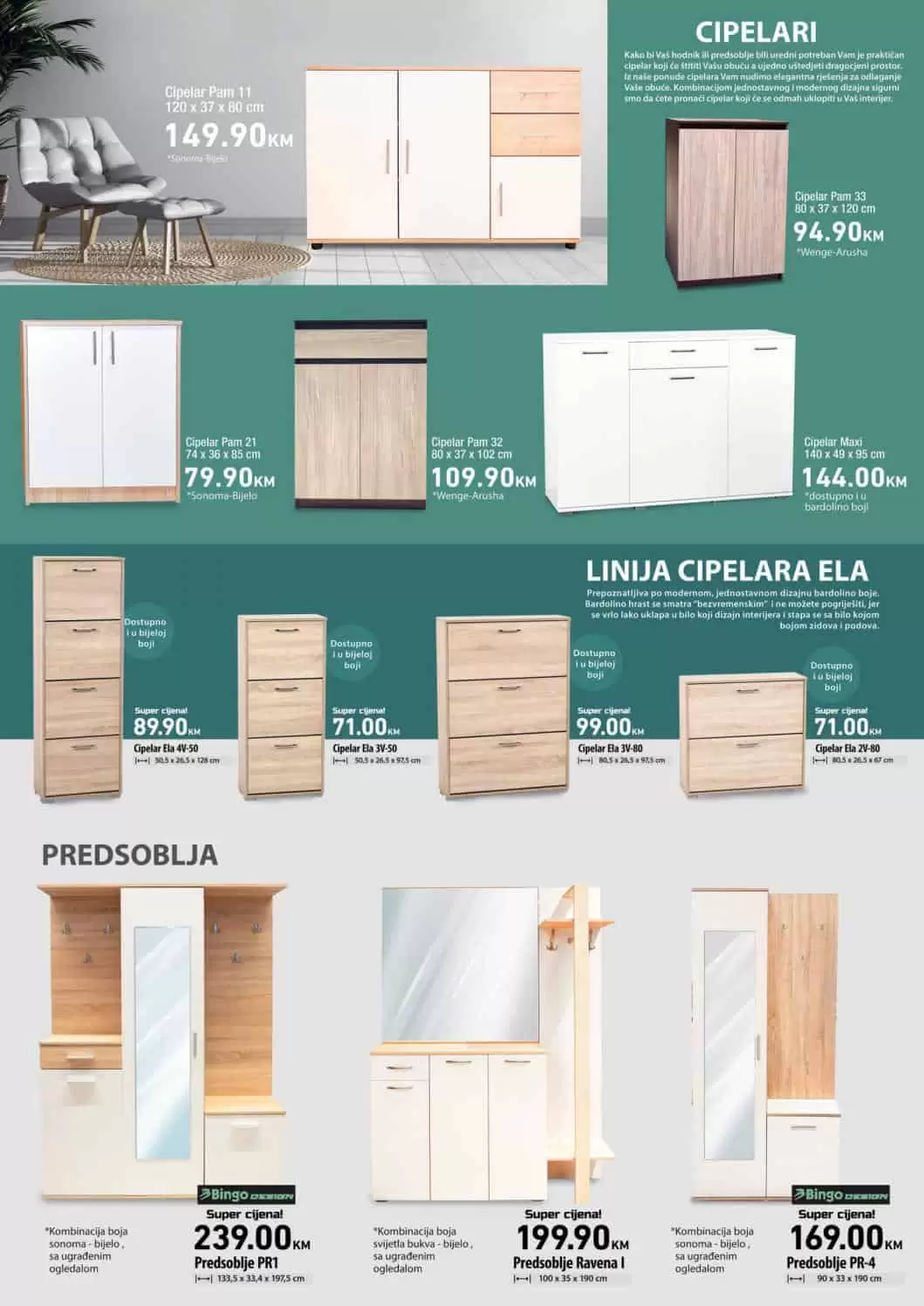 Bingo super akcija. bingo kljad dobrih cijena. snizeno. akcija. popust.