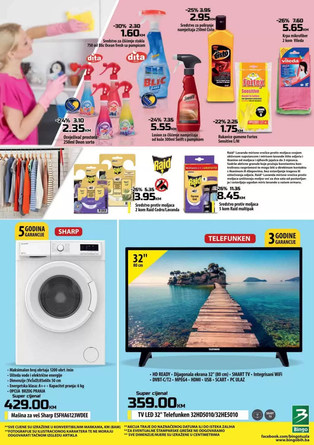 bingo akcijski katalog, snizenje. akcija. popust. snizeno.