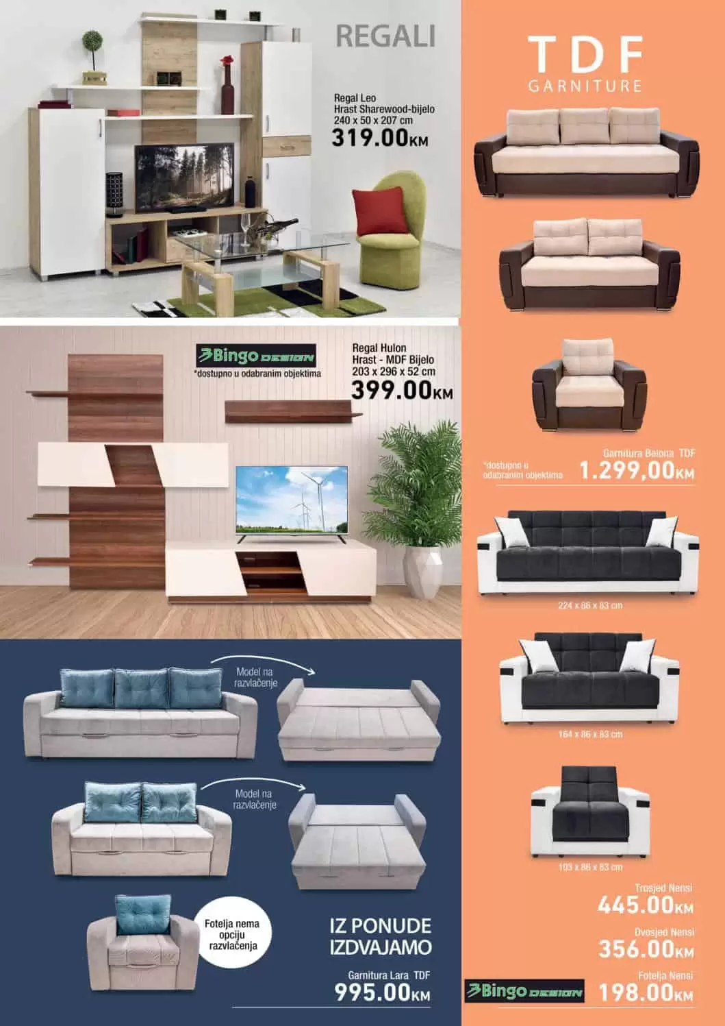 bingo akcijski katalog. bingo katalog. snizenje. akcija.