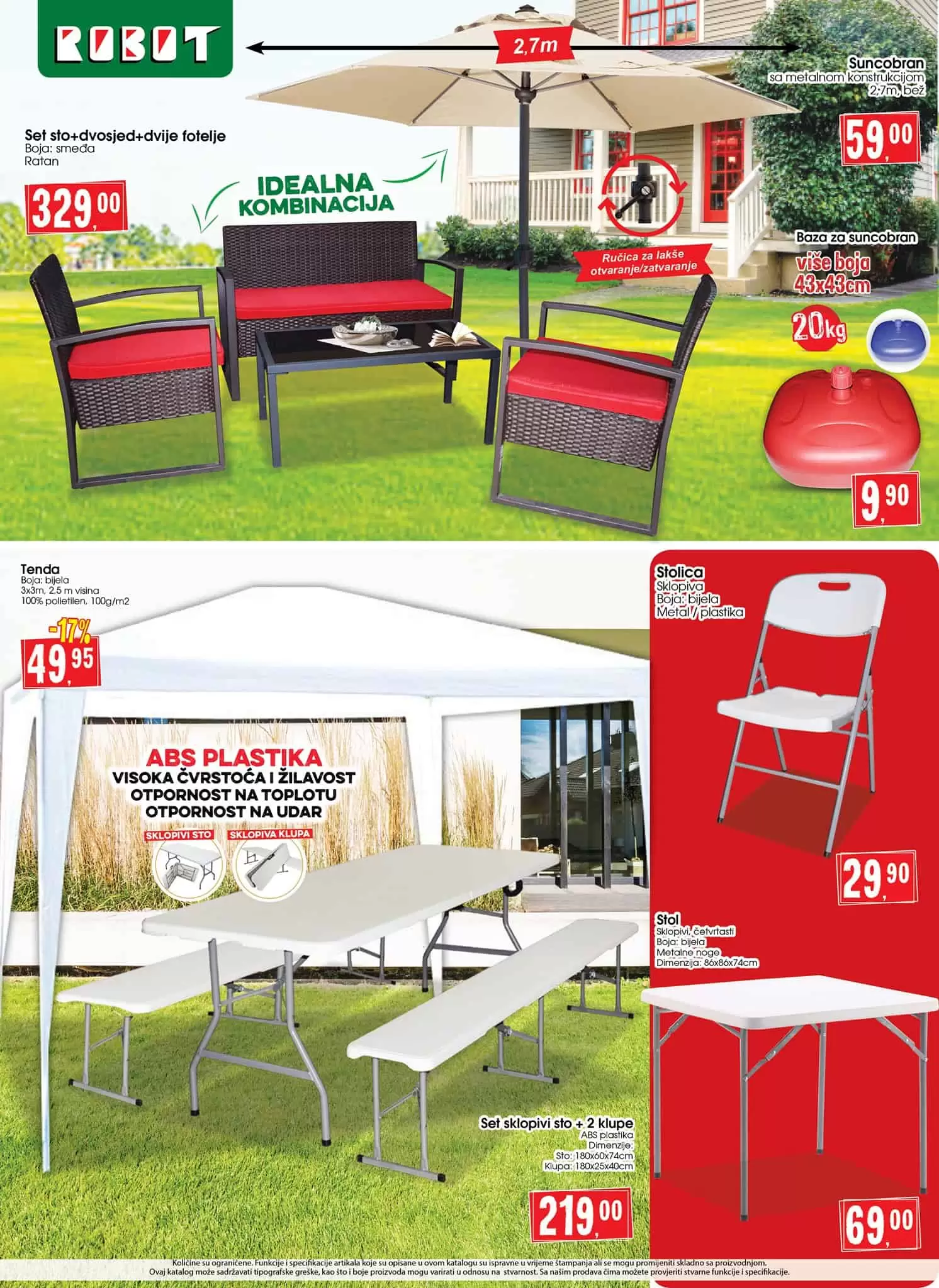 robot akcijski katalog. snizenje. akcija. popust. bingo. konzum. fis. popusti. snizeno.