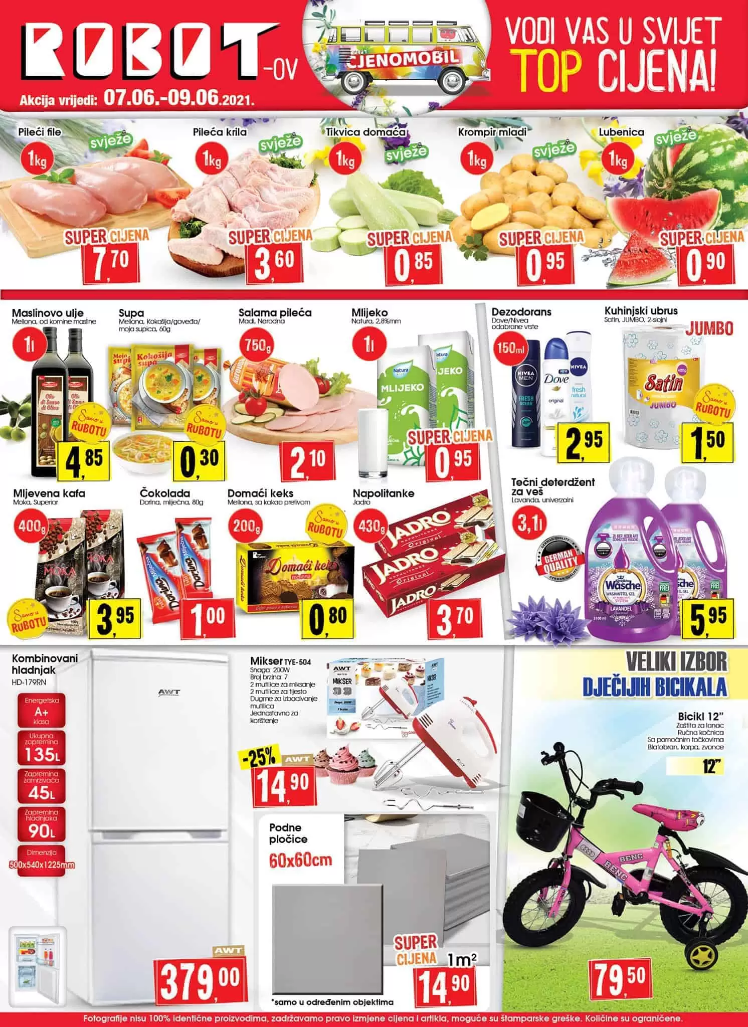 robot super akcija za pocetak sedmice. robot katalog. 