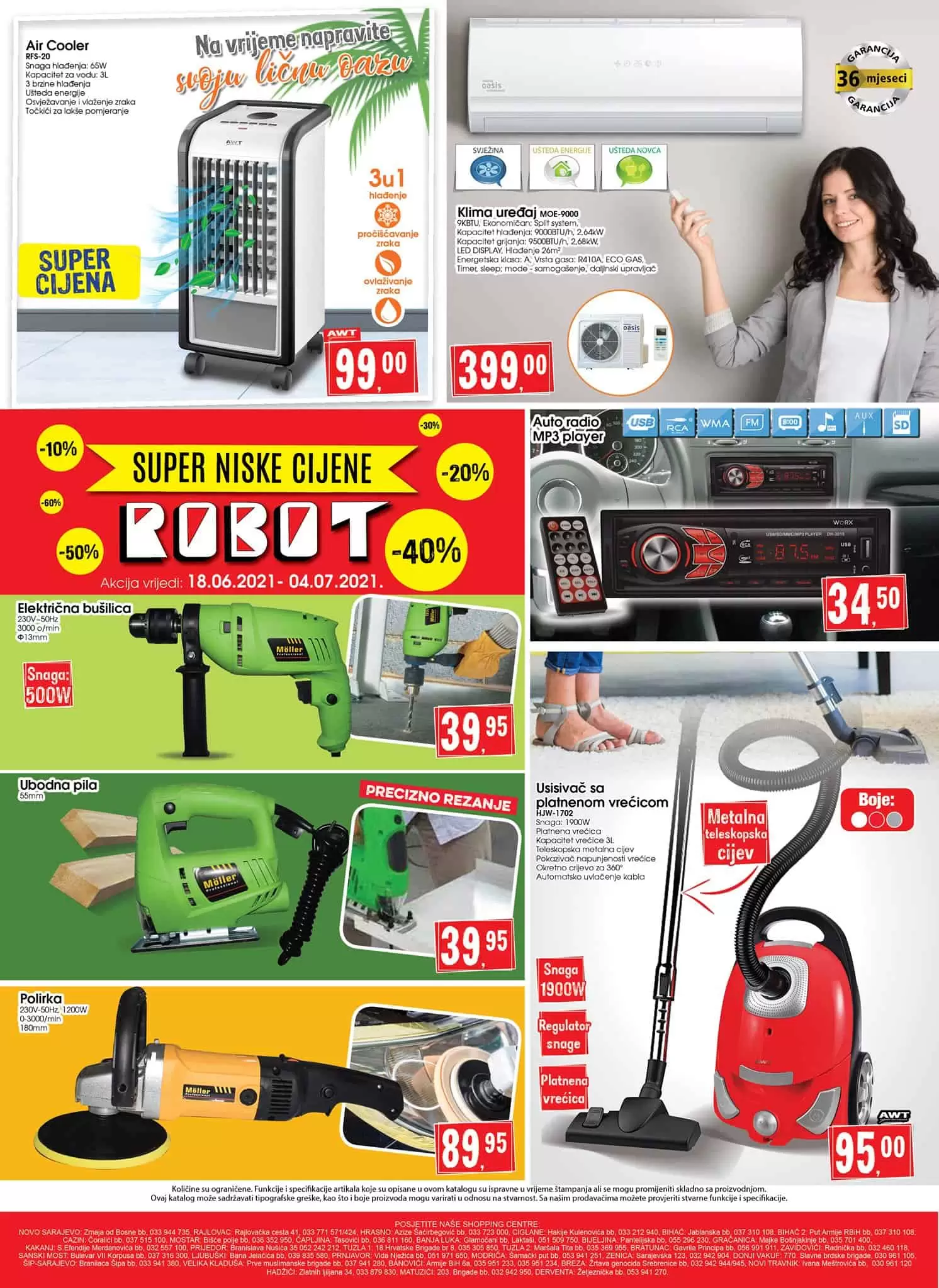 Robot katalog. robot snizenje. akcija. popust. snizeno.