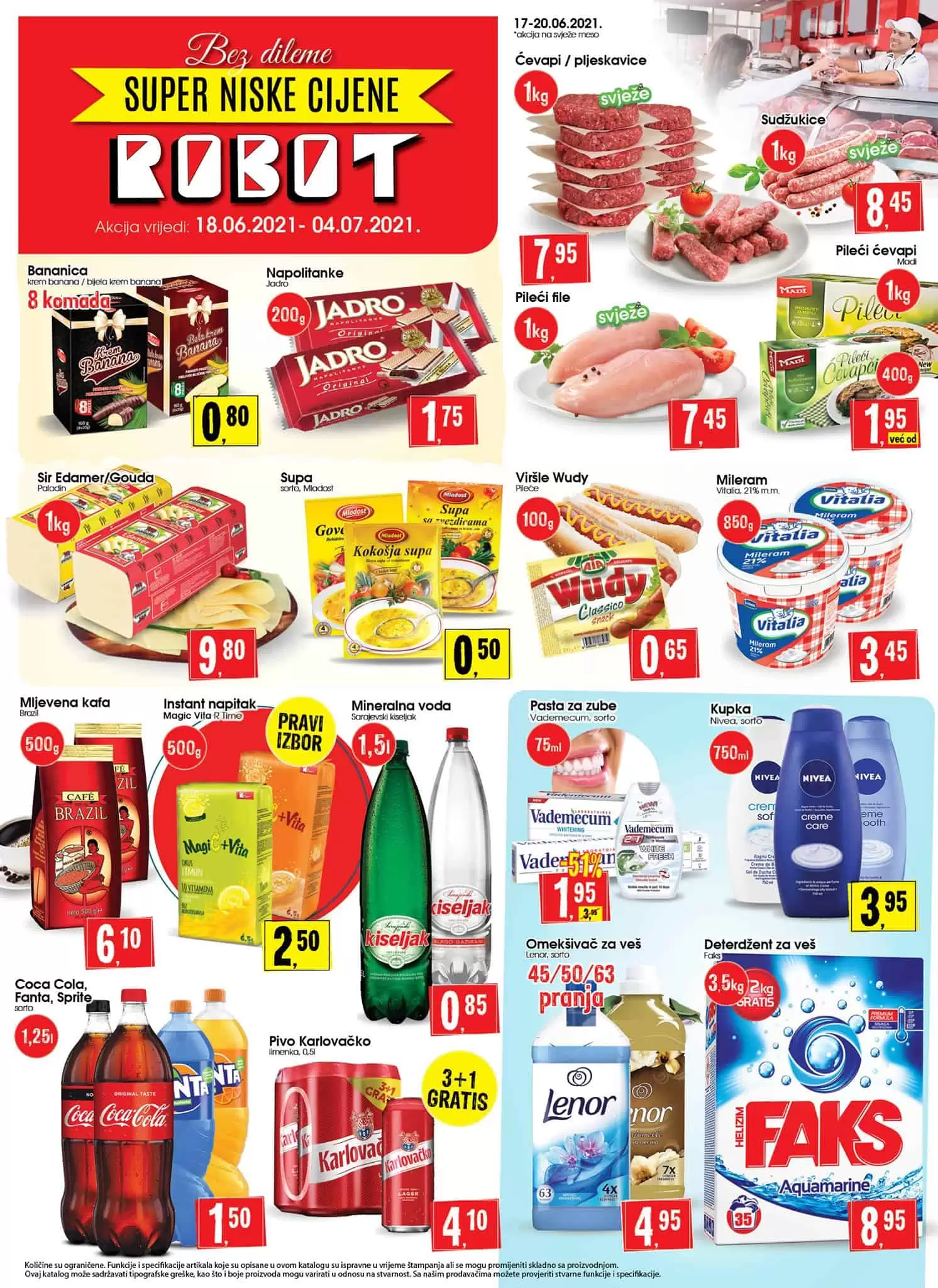 Robot akcijski katalog. snizenje. akcija. popust. snizeno.