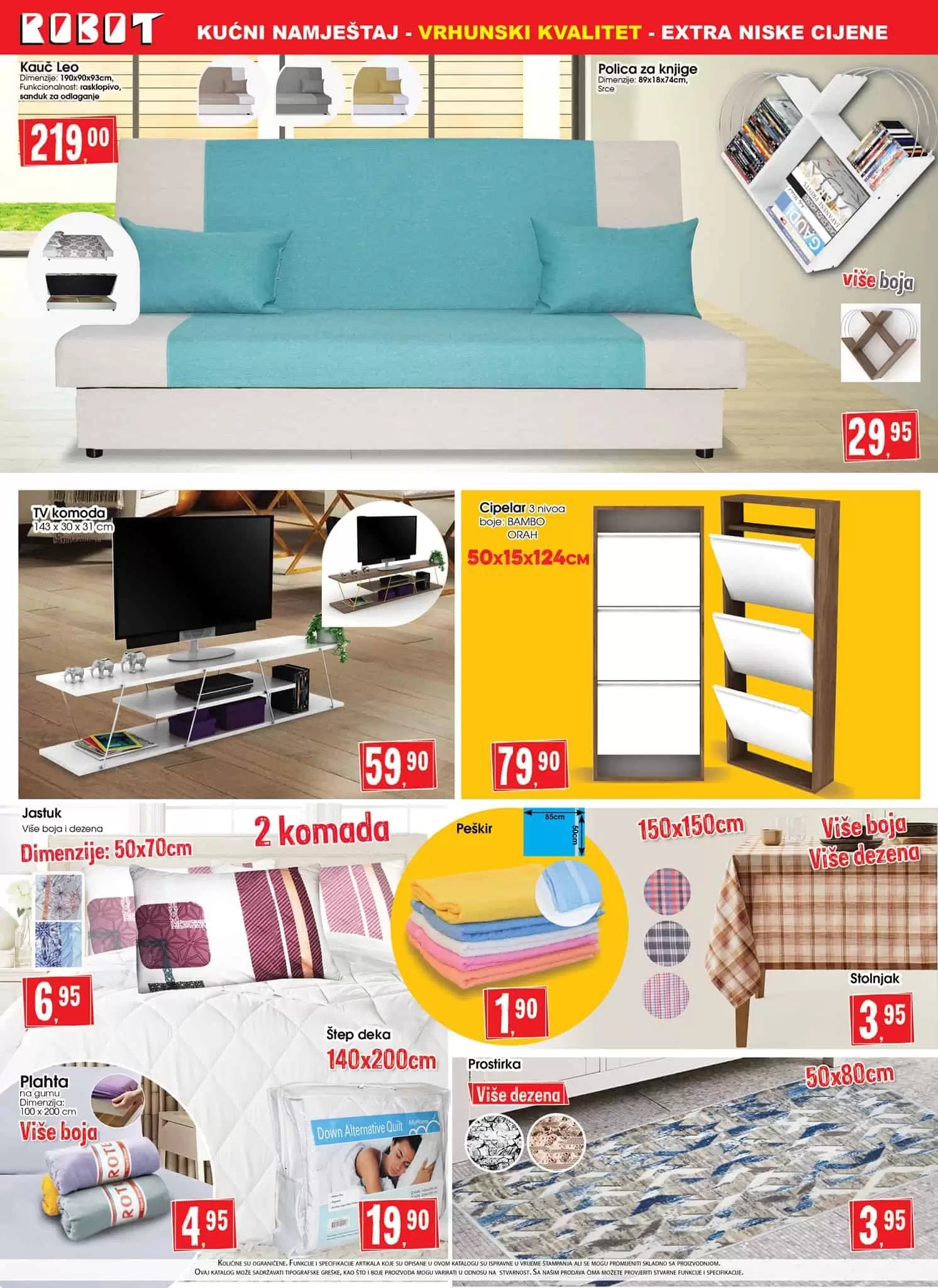 robot akcijski katalog. snizenje. akcija. popust. bingo. konzum. fis. popusti. snizeno.