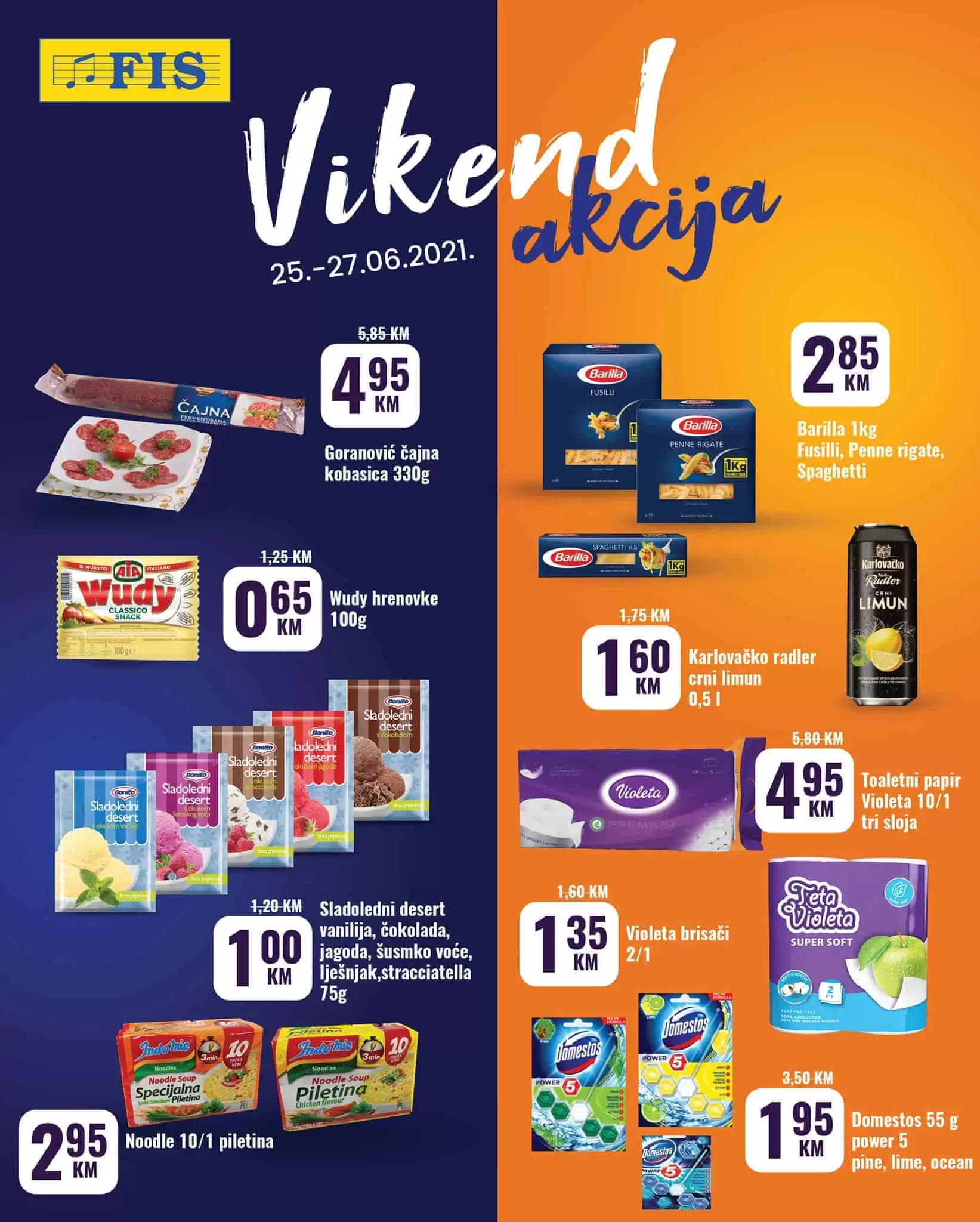 Fis vikend akcija 25-27.06.2021. godine 