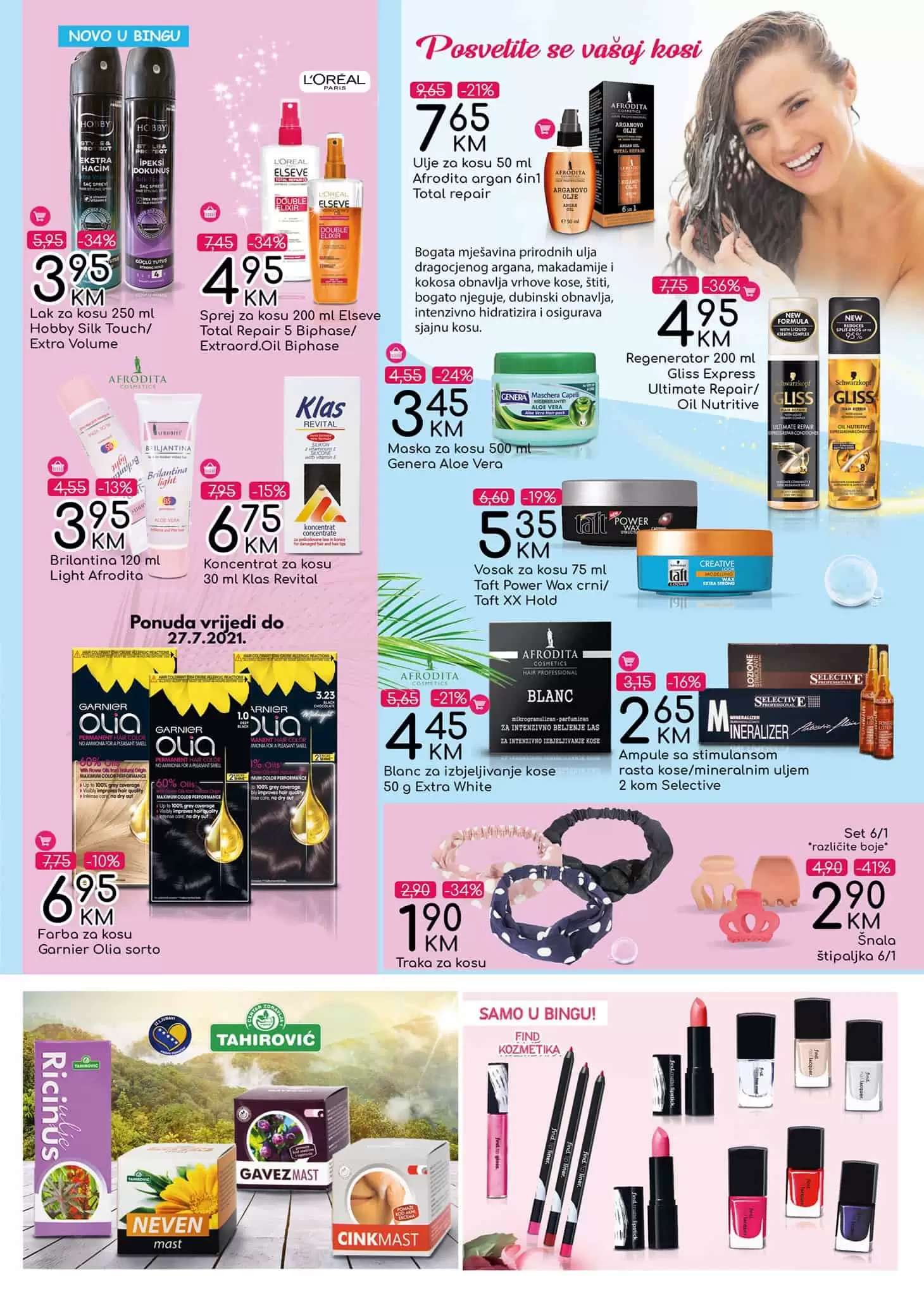 bingo katalog. bingo snizenje. bingo ljetna ponuda.