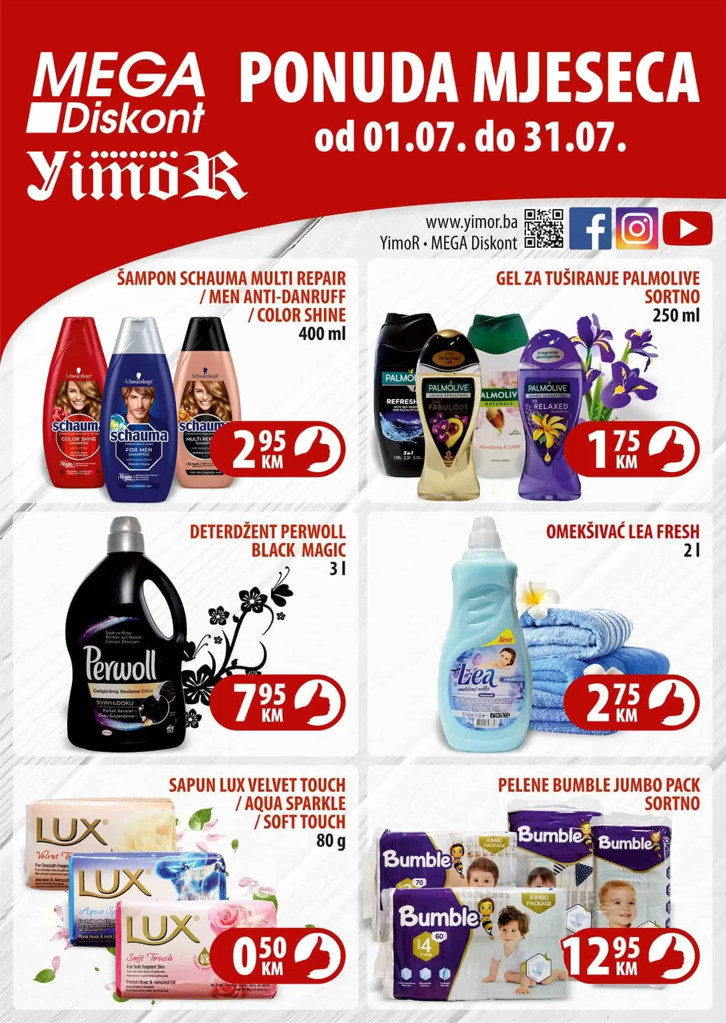 mega diskont super akcija. mega diskont snizenje. yimor super cijene. akcija. popusti. katalozi.  najbolje cijene bez dileme