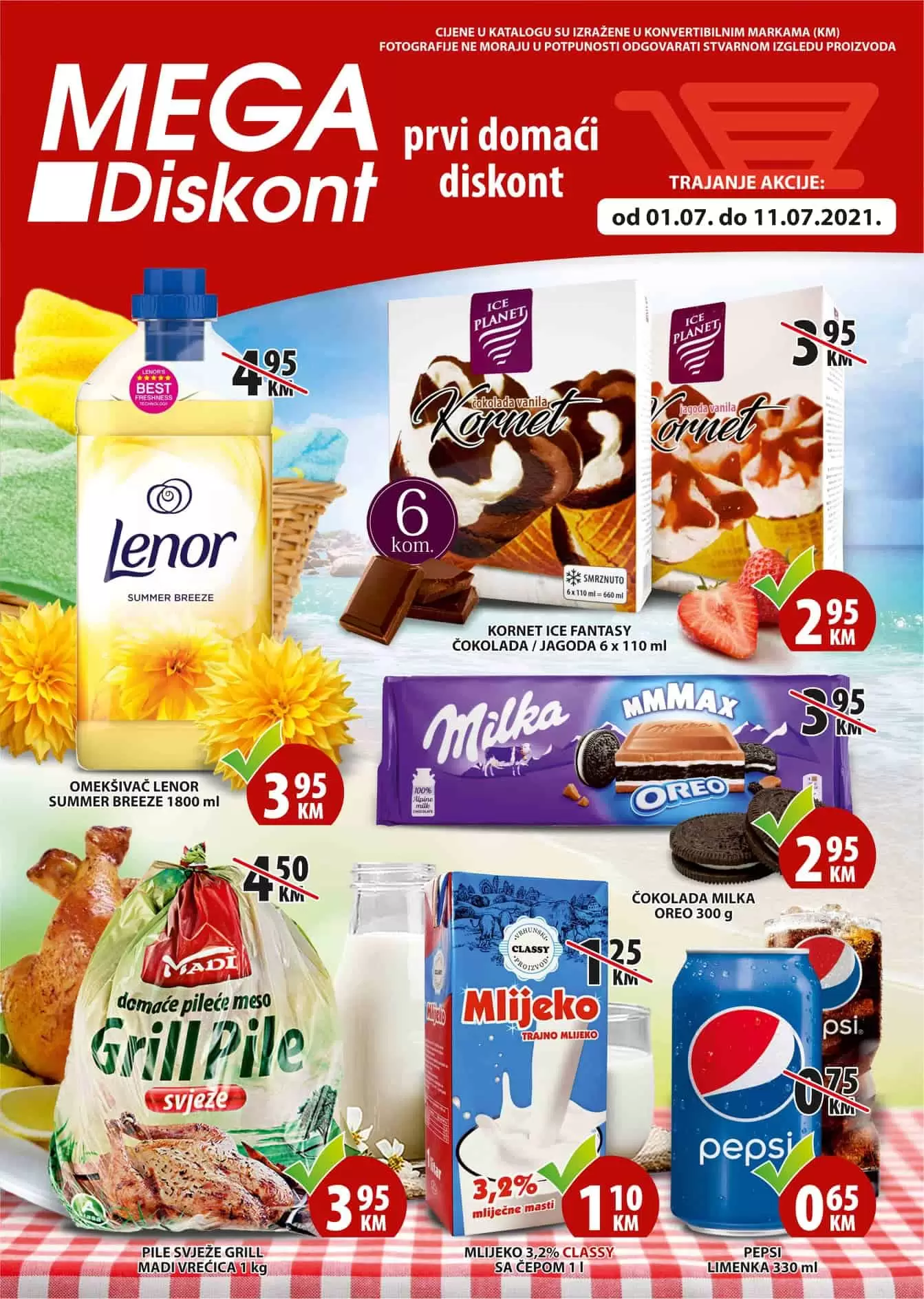 Mega Diskont kataloška akcija 01-11.07.2021. godine!