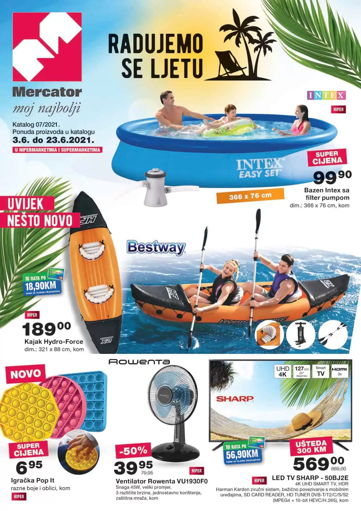 mercator kataloska akcija. mercator snizenje. mercator lozionicka. 