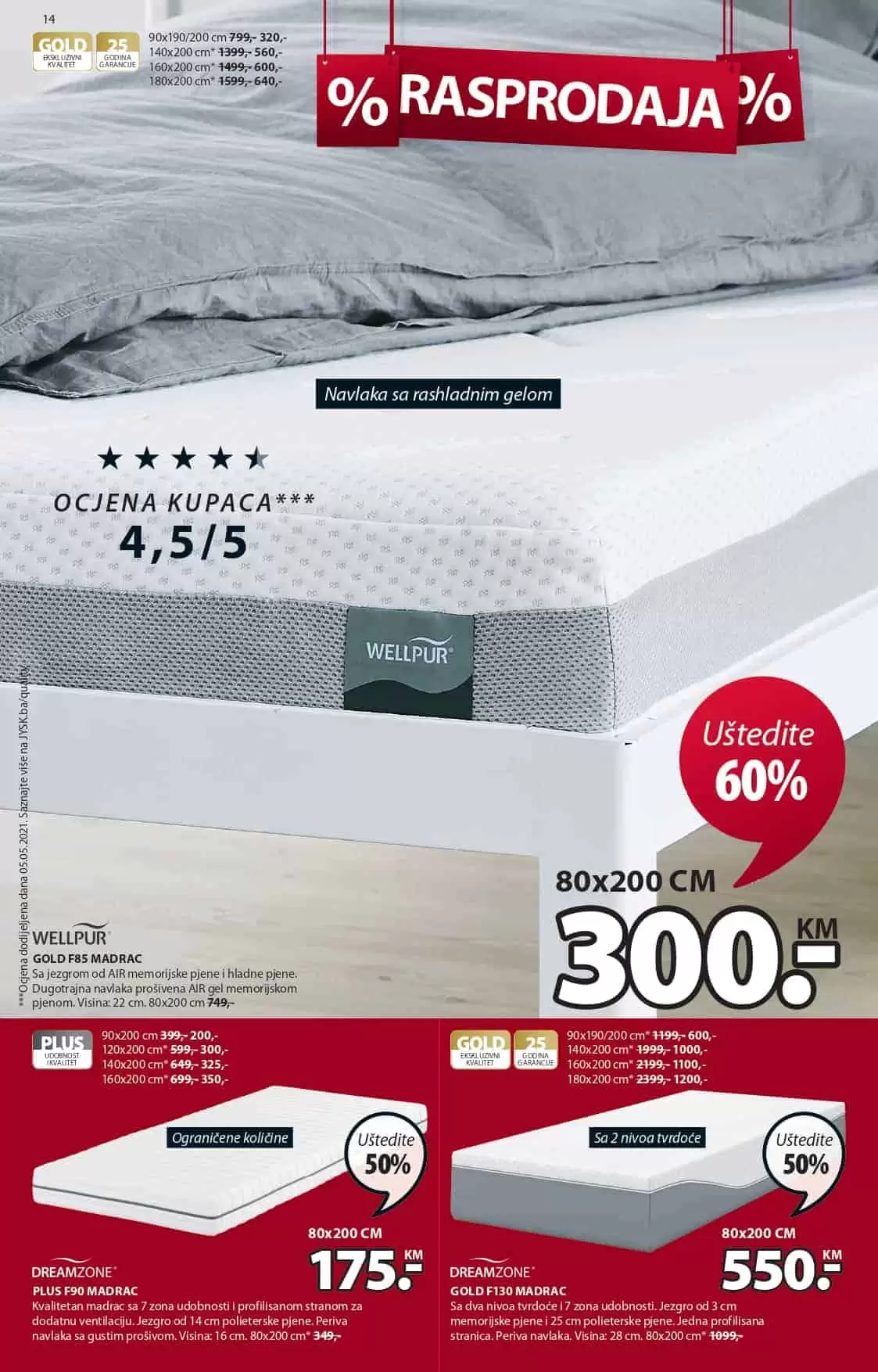 JYSK akcijski katalog. snizenje. popust. akcija. popusti. online kupovina. covid 19. korona virus. 