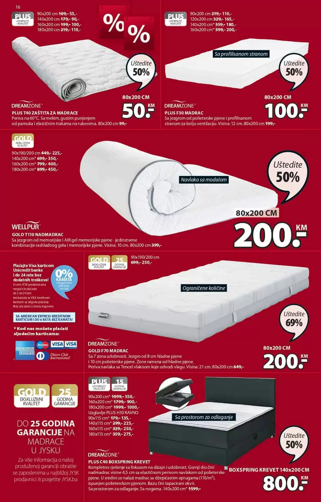 Jysk akcijski katalog. letak. snizeno. snizenje. popust. usteda. usteda novca.