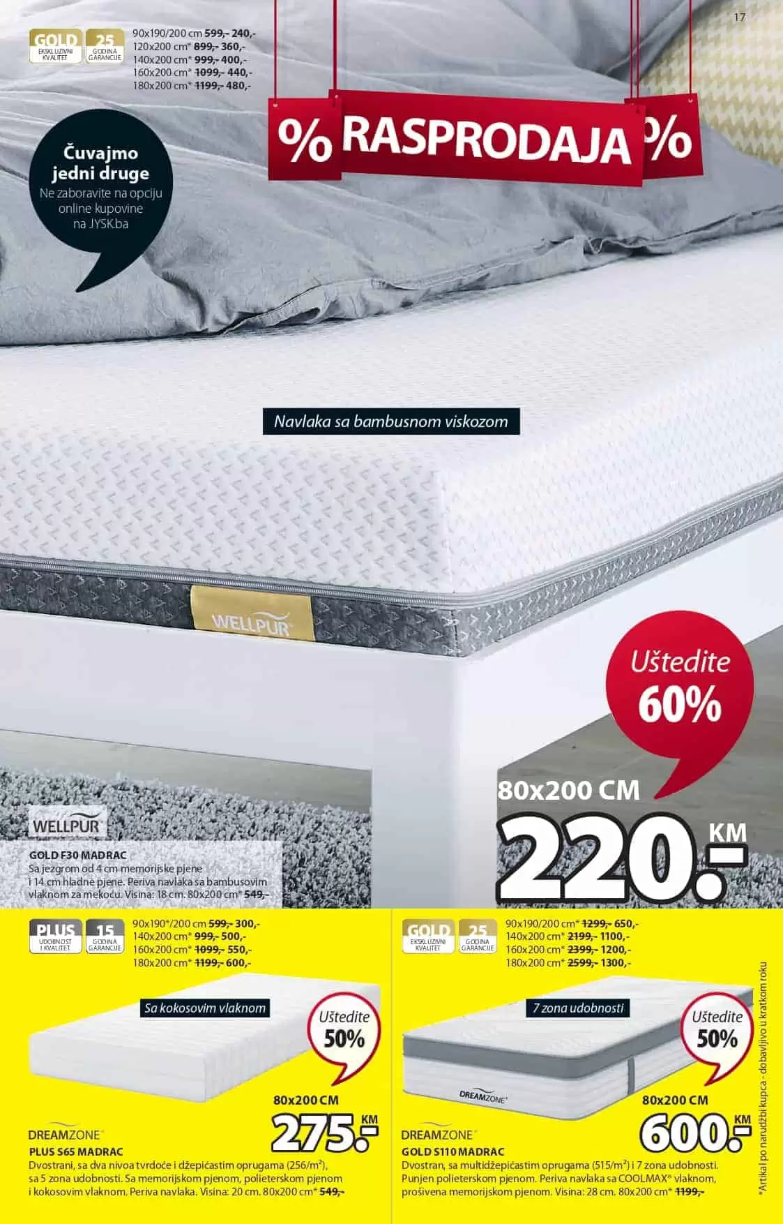 jysk akcijski katalog. snizenje. popust, korona virus. online kupovina.