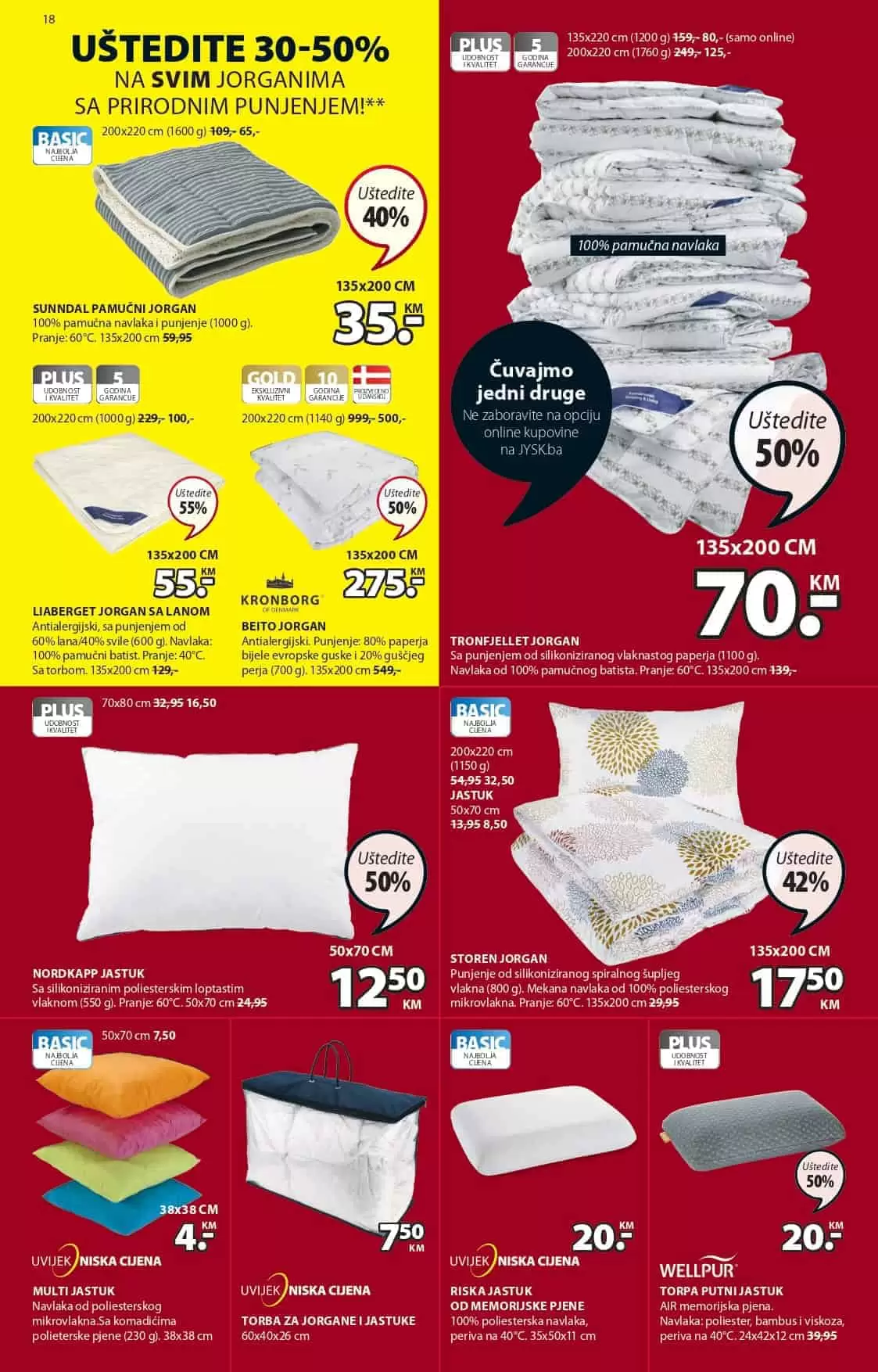 jysk akcijski katalog. snizenje. popust, korona virus. online kupovina.