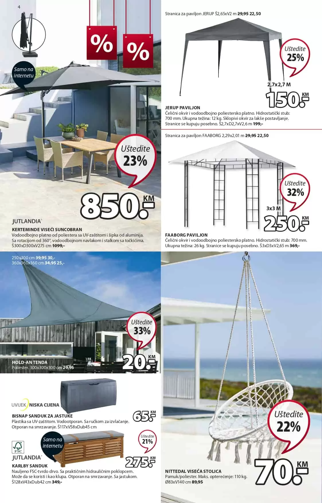 namjestaj. snizenje. jysk. akcija. popust. nadmadrac