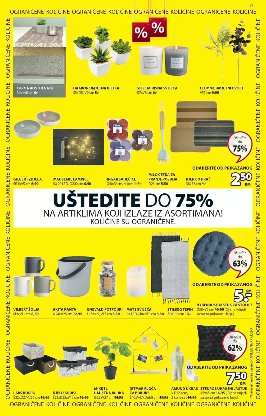 Jysk akcijski katalog. snizenje. akcija. popust. katalog.