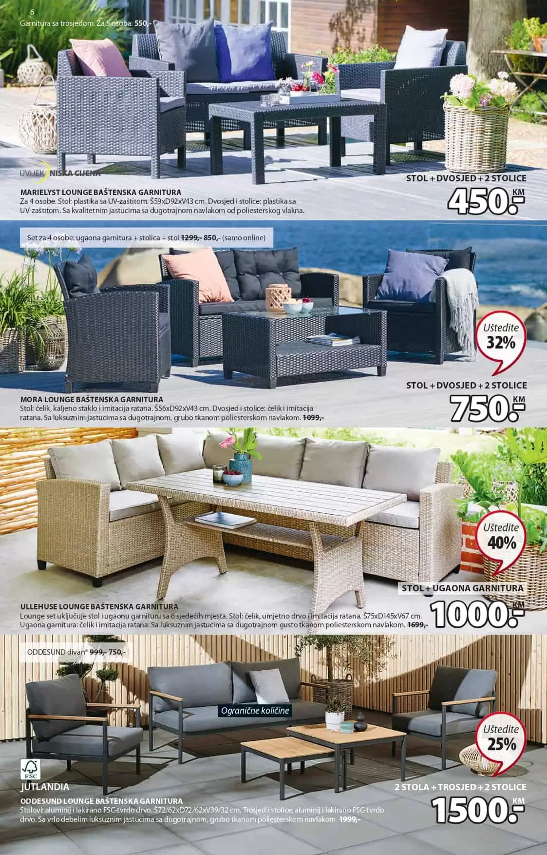 Jysk akcijski katalog. letak. snizeno. snizenje. popust. usteda. usteda novca. 