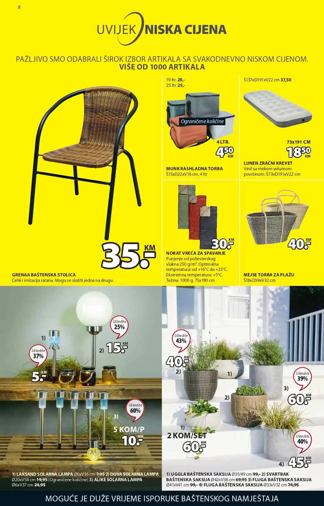 Jysk akcijski katalog. letak. snizeno. snizenje. popust. usteda. usteda novca. 