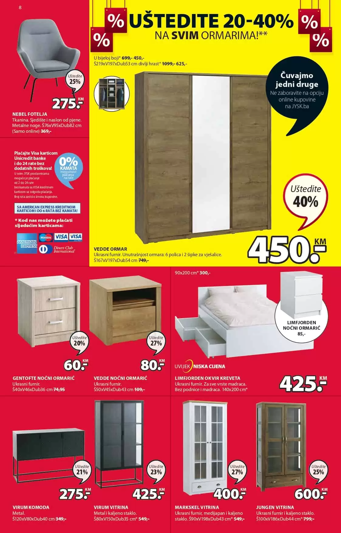 JYSK akcijski katalog. snizenje. popust. akcija. popusti. online kupovina. covid 19. korona virus. 