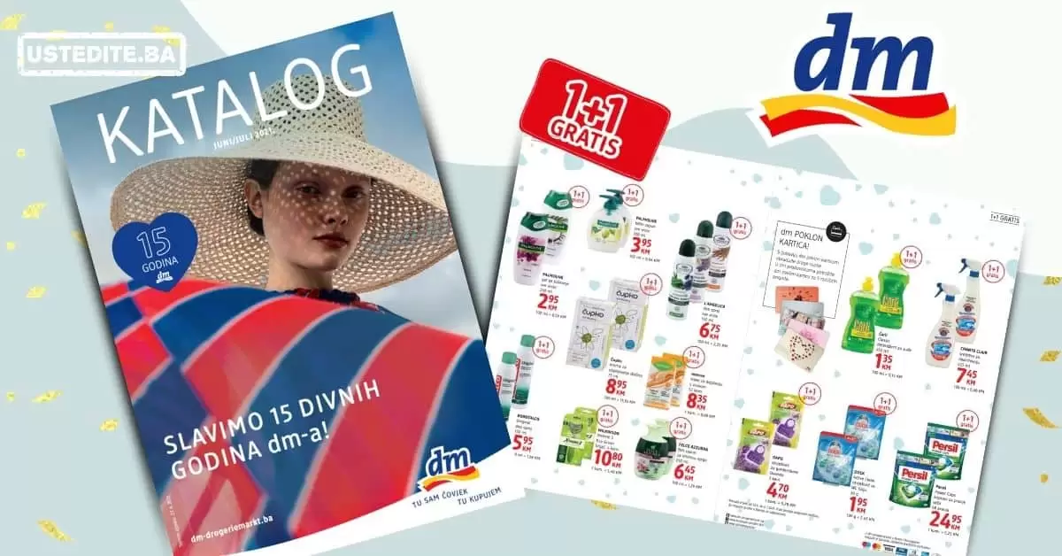 dm-akcijski-katalog cm cosmetic market. bingo. konzum. amko.