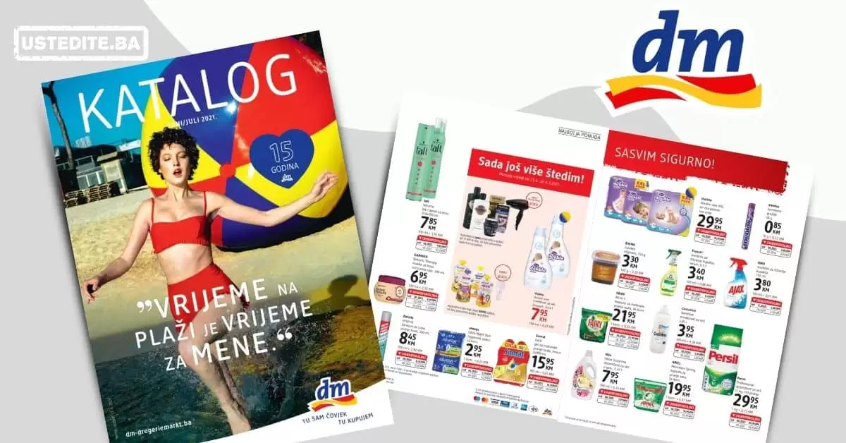 dm-akcijski-katalog cm cosmetic market. bingo. konzum. amko.