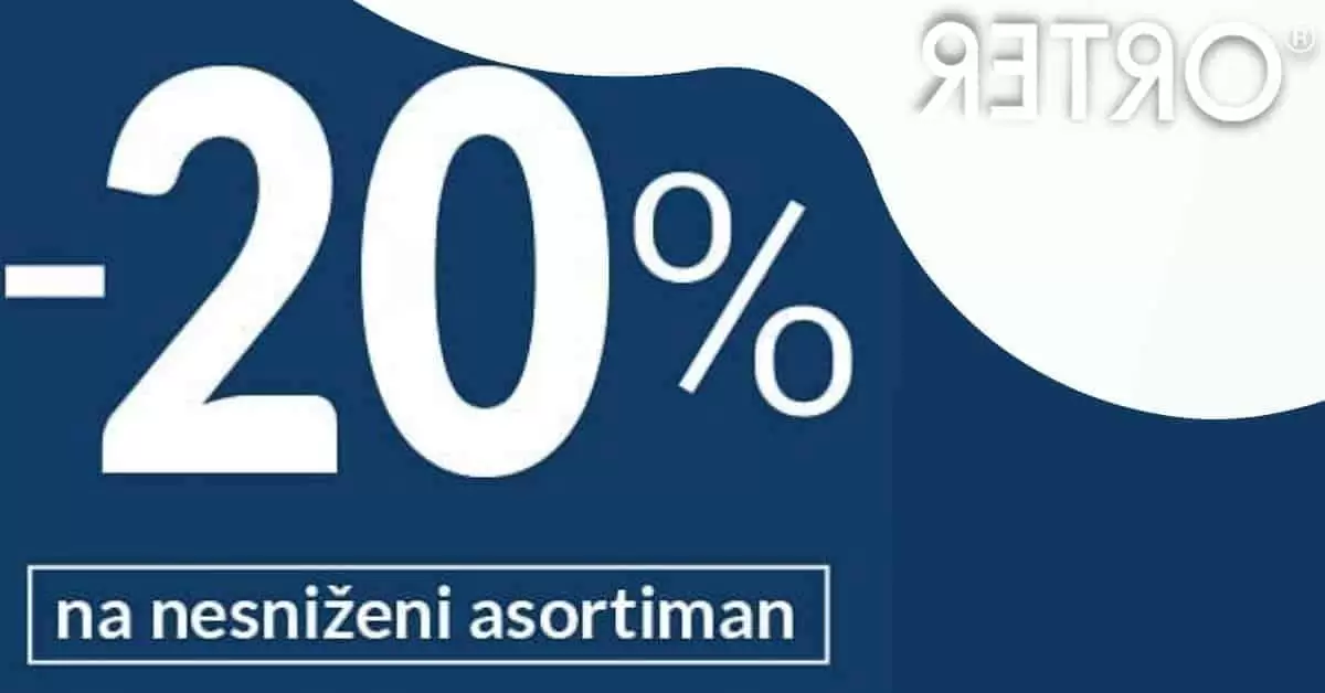 Dočekajte ljeto u punom sjaju! Za sve vjerne kupce Retro Concept Store-a pripremili smo akciju WELCOME SUMMER akciju sa popustom od -20% na asortiman koji nije snižen u Retro trgovinama našim trgovinama i online shop-u!
