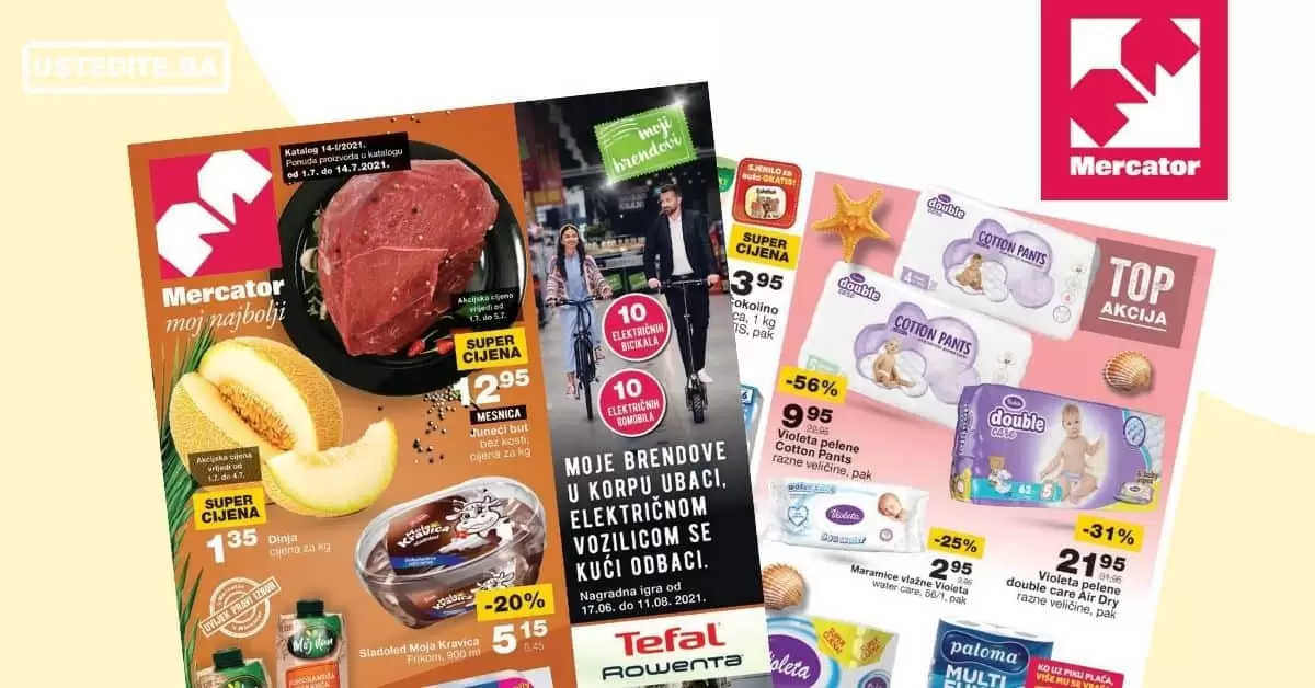 Mercator kataloška akcija 01-14.07.2021. godine