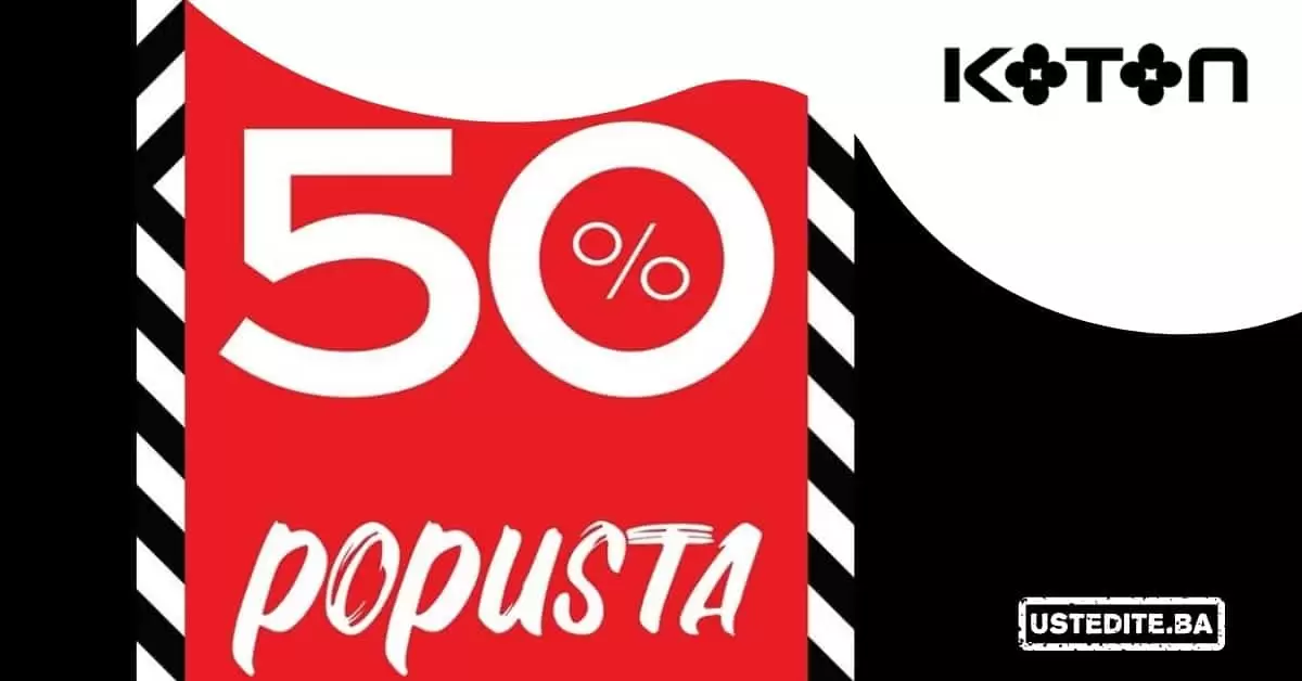 koton snizenje 50%