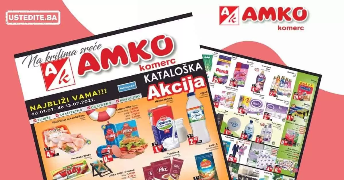 Amko kataloska akcija 01-13.07.2021. godine