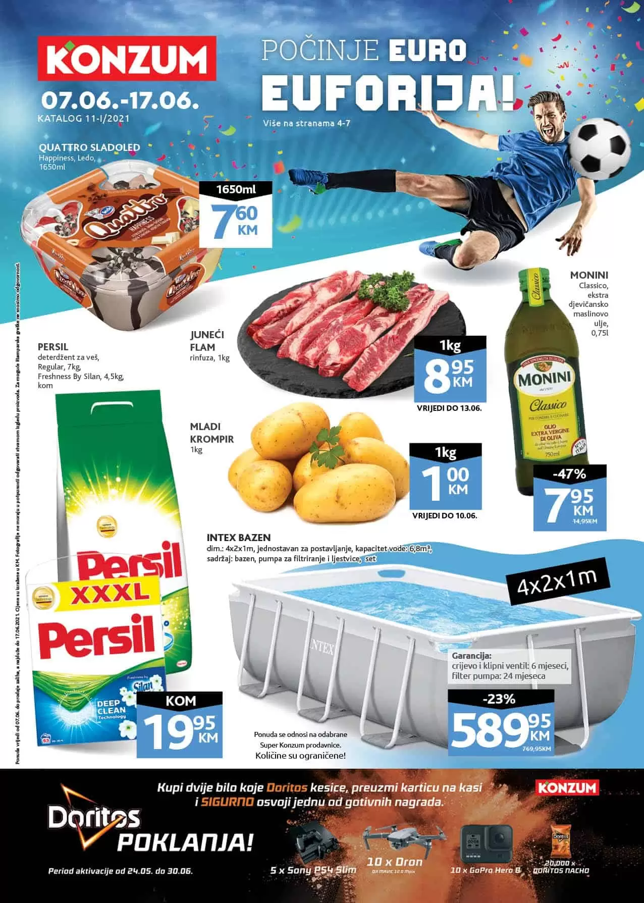 Konzum kataloška akcija 07-17.06.2021. godine