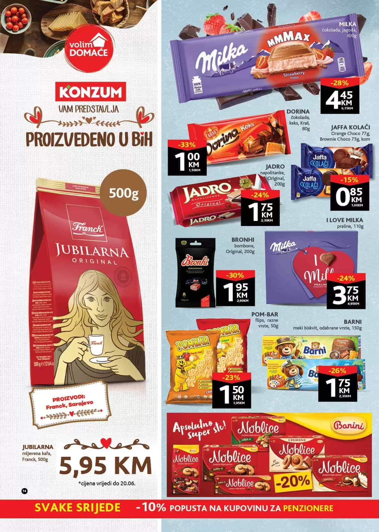 konzum. konzum kataloz. konzum snizenje. akcija. popust.