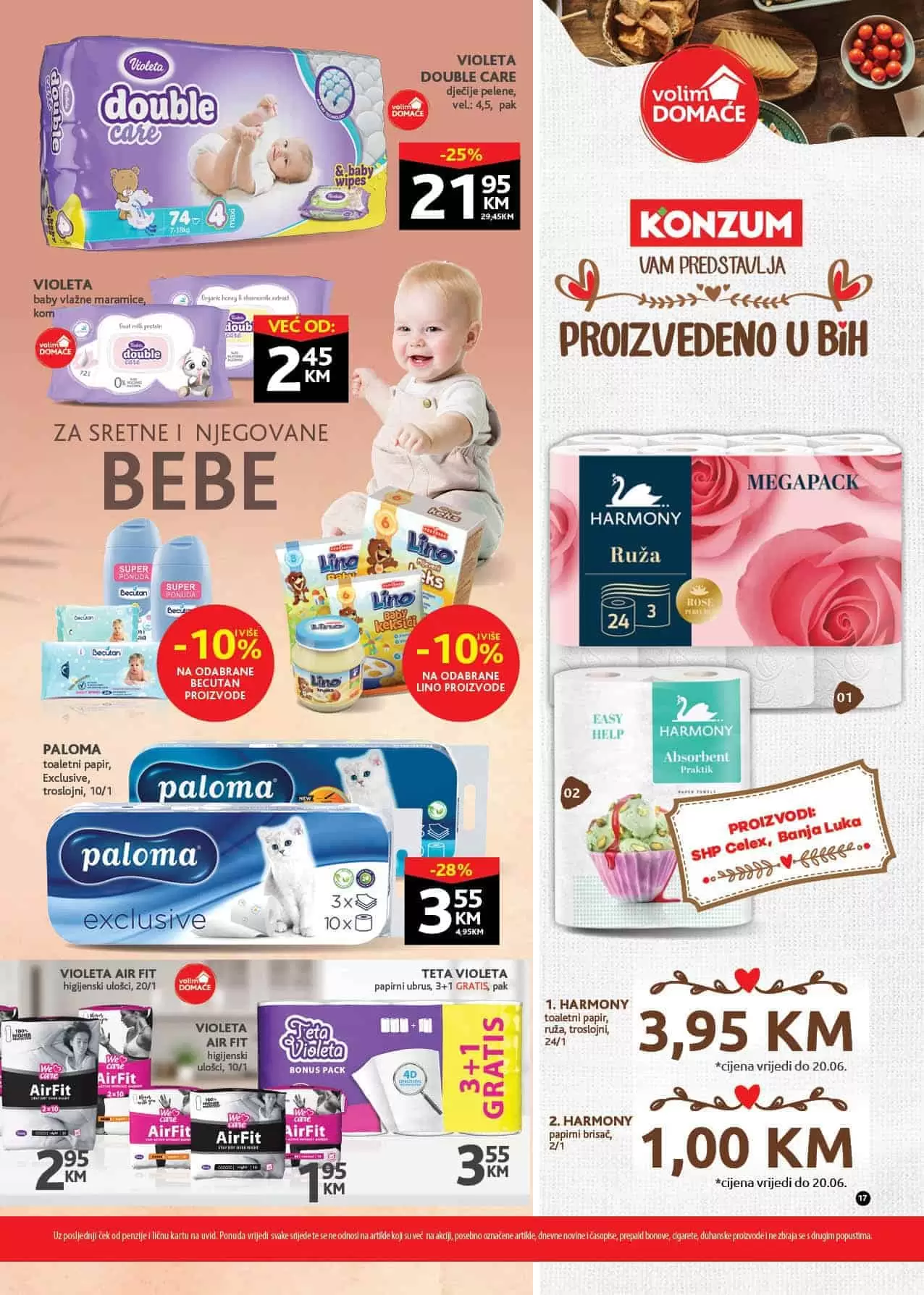Konzum akcijski katalog. korona virus. snizenje. akcija. popusti. snizeno.