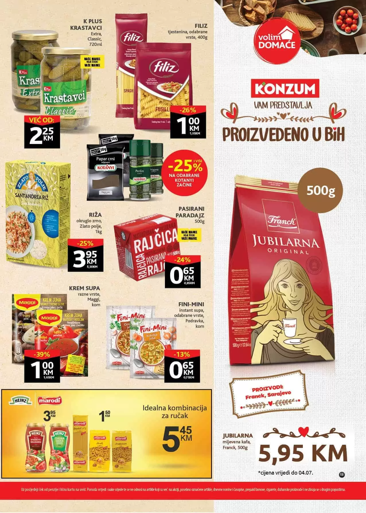 Konzum akcijski katalog. korona virus. snizenje. akcija. popusti. snizeno. ramazan. 