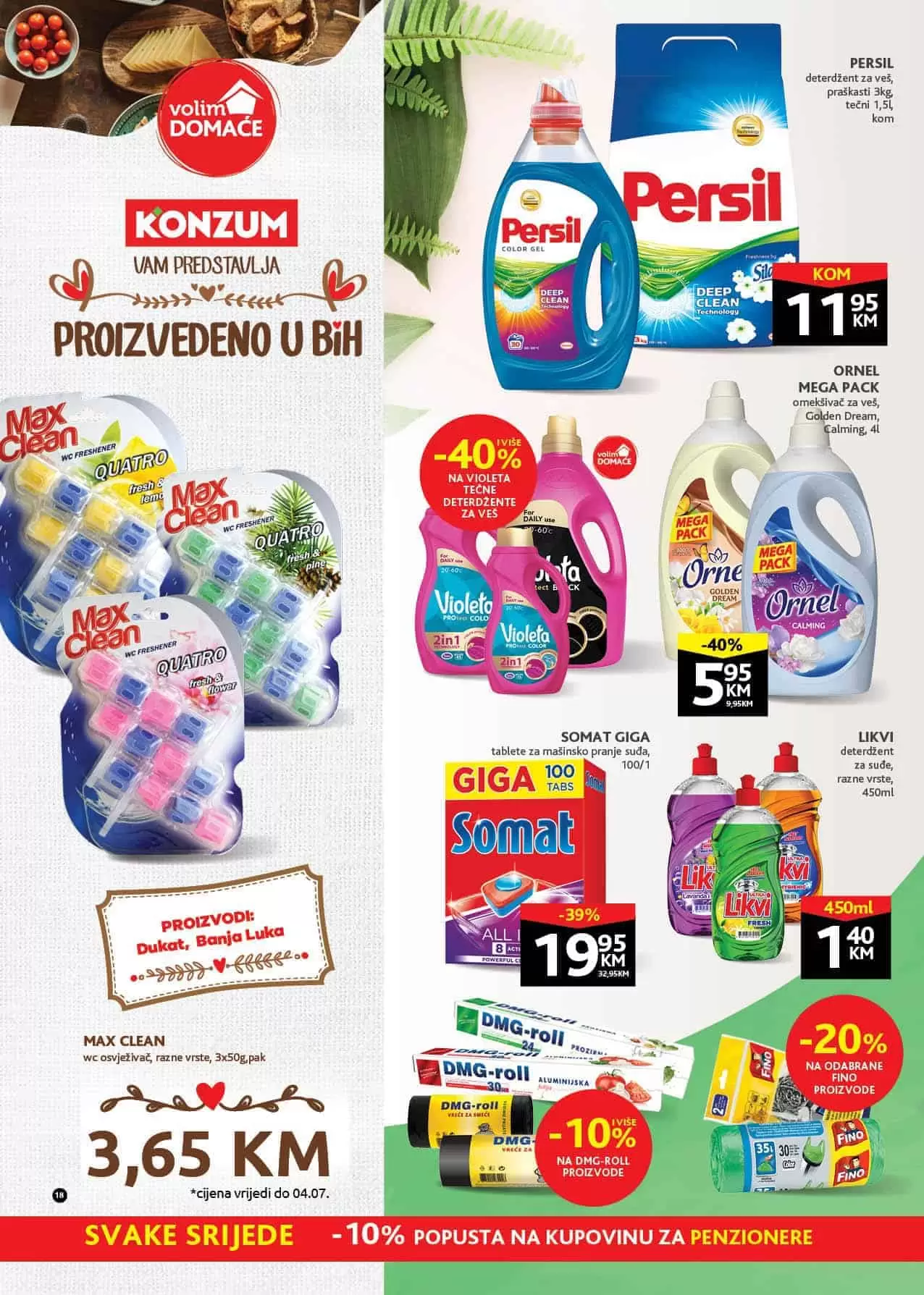 Konzum akcijski katalog. korona virus. snizenje. akcija. popusti. snizeno. ramazan. 