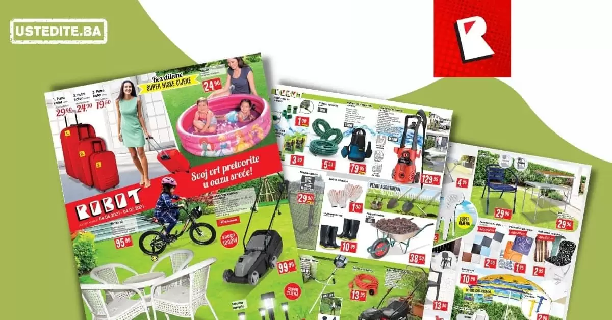Robot akcijski katalog. robot katalog. kataloska akcija. snizenje. popust.