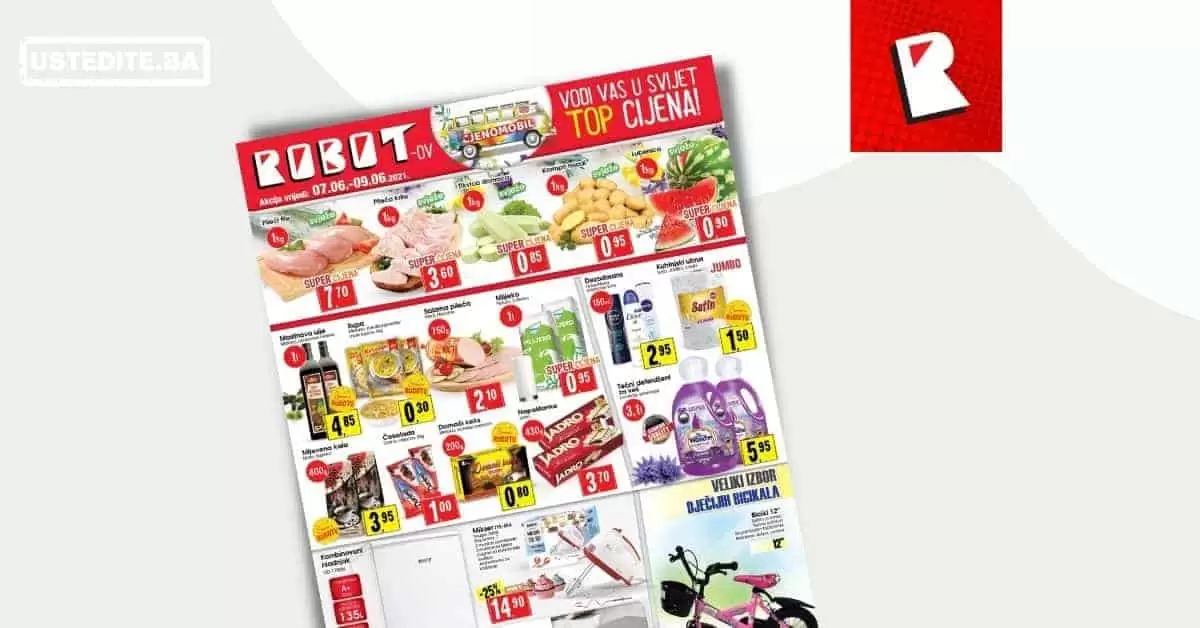 Robot akcijski katalog. snizenje. akcija. popust. snizeno.