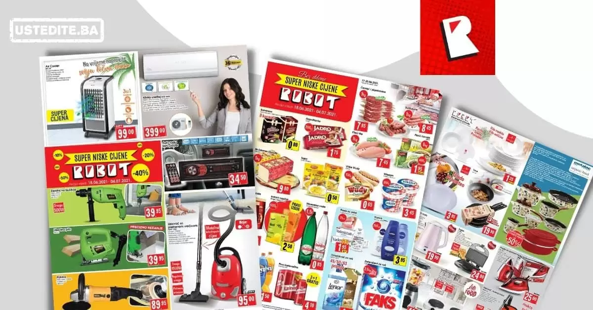 robot akcijski katalog. snizenje. akcija. popust. bingo. konzum. fis. popusti. snizeno.