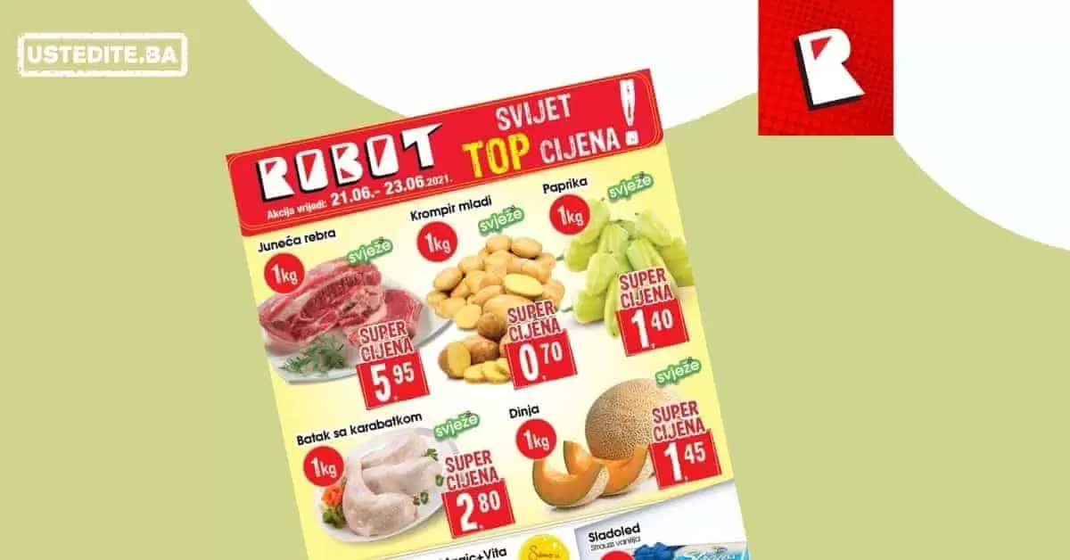 robot akcijski katalog. snizenje. akcija. popust. bingo. konzum. fis. popusti. snizeno.