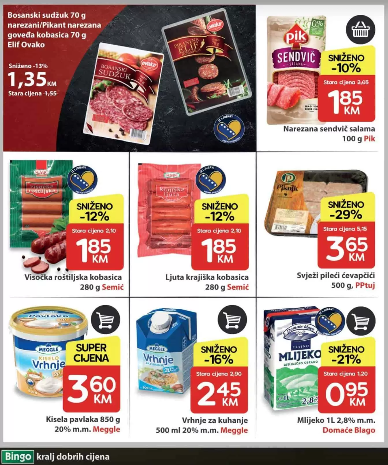 bingo katalog. bingo snizenje. bingo ljetna ponuda.