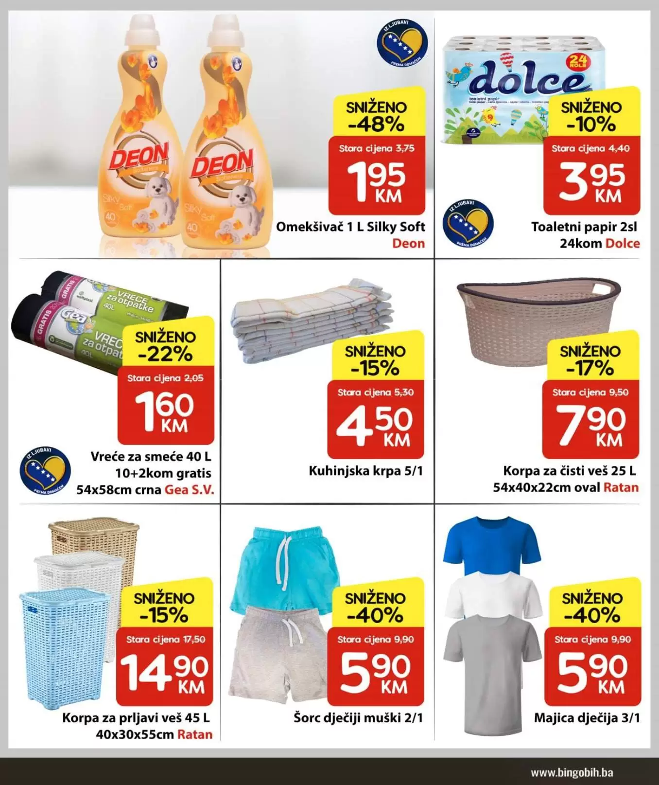 bingo akcijski katalog. bingo katalog. snizenje. akcija.