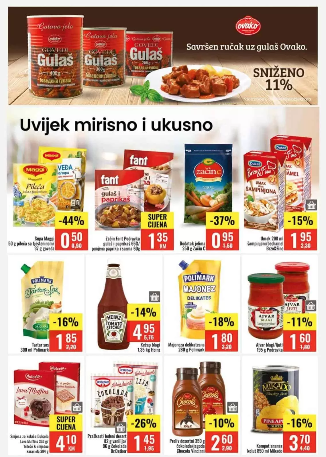 Bingo super akcija. bingo kljad dobrih cijena. snizeno. akcija. popust.