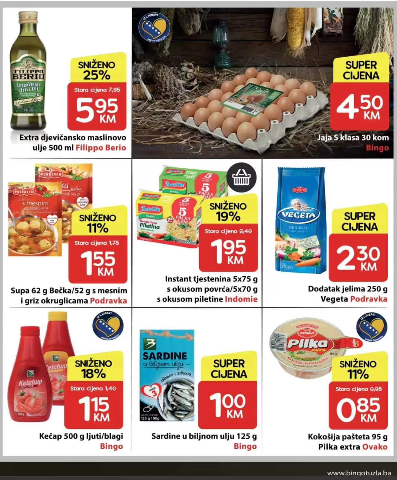 bingo akcijski katalog. bingo katalog. snizenje. akcija.