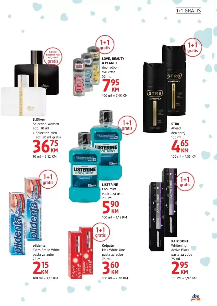 dm-akcijski-katalog cm cosmetic market. bingo. konzum. amko.